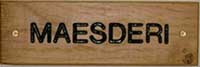 small house sign B