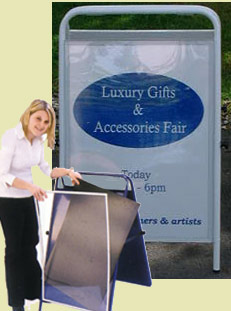 sandwich board
