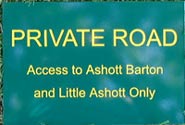 metal sign