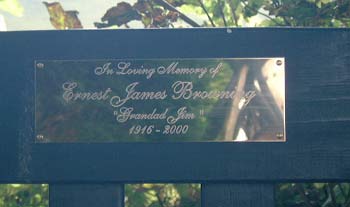 engraved brass plaques