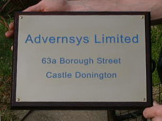 Engraved brass