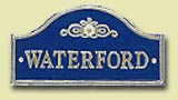 cast brass house sign