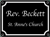 enamel door signs