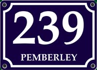enamel plaques