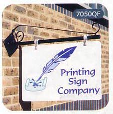 hanging sign