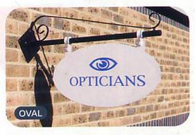hanging sign