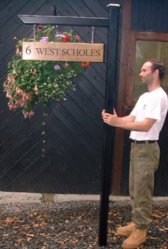 Hanging sign