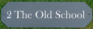 slate signs