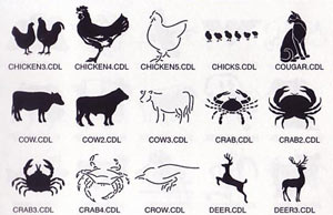 Signs & Wheelcovers - Animals