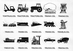 tractors and trucks