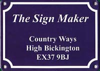 porcelain plaques