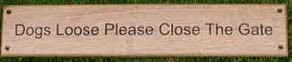 made to measure wooden sign