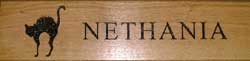 wooden house signs