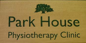 made to measure oak sign for buisness
